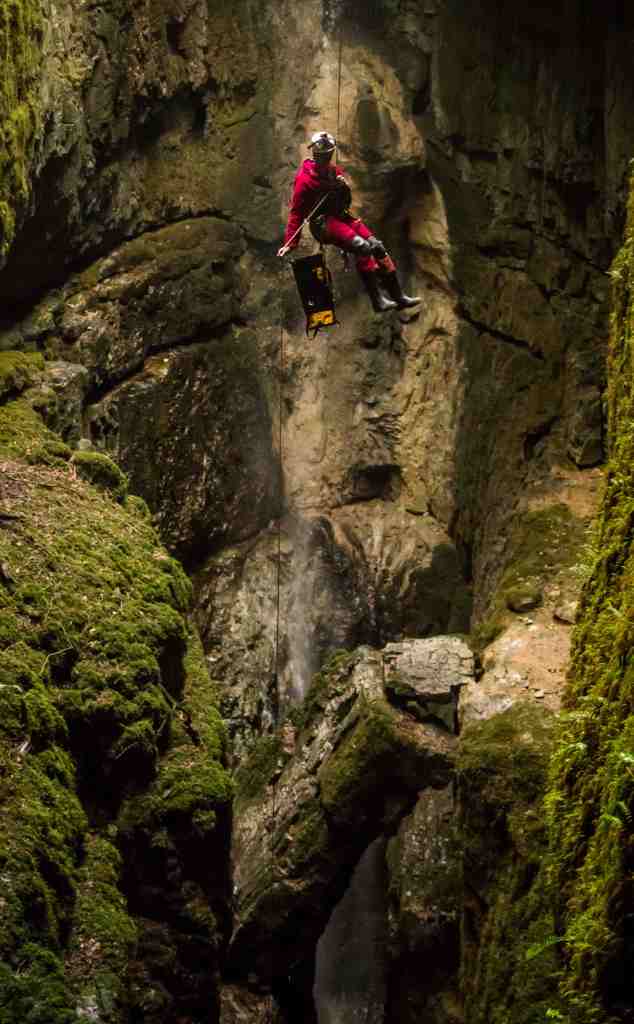 Abseiling Yorkshire Dales